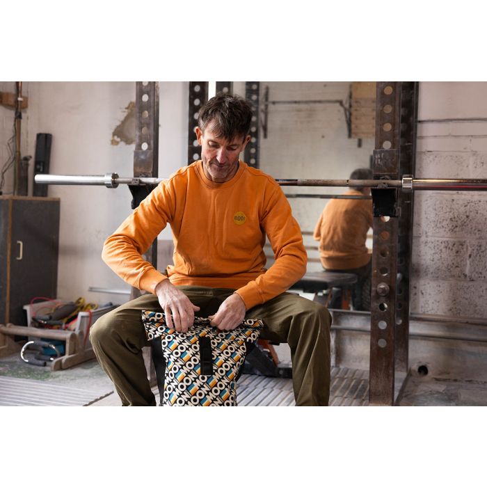 Crew Neck Sweat Eco Orange