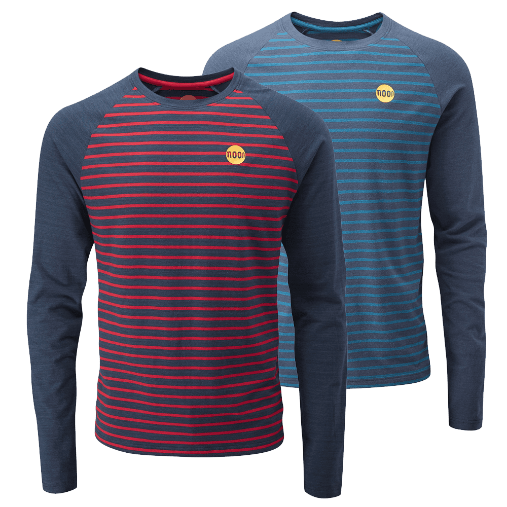 Bamboo Striped Long Sleeve T-Shirts